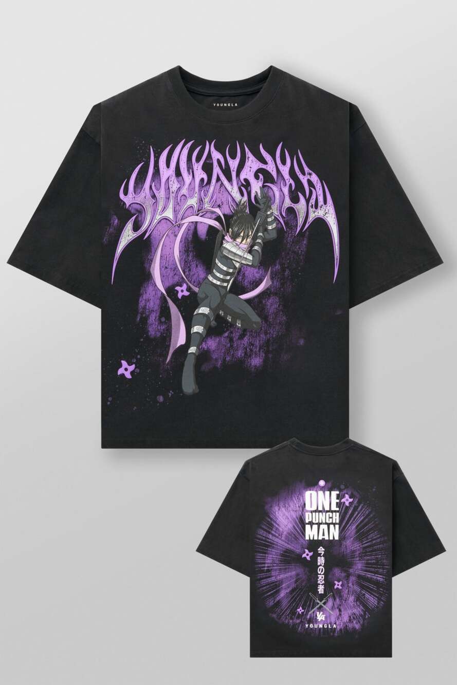 NWT YoungLA Men's 4105 - One Punch Man Tees in Sound Sonic size Medium